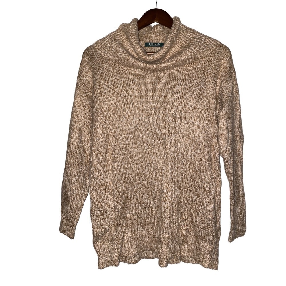 Lauren Ralph Lauren Cowl Neck Sweater Heavyweight Winter Outdoor Women S
